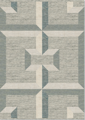 Paulig Teppich Woven Art Design 101-46 Handweb Teppich